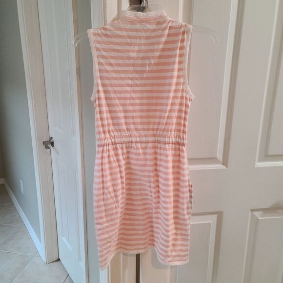 Kule The Charlotte Dress Pink and White XS NWT - Picture 8 of 10